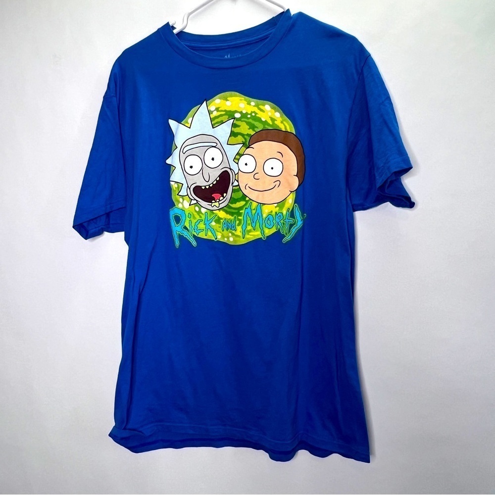 ADULT Swim Rick & Morty Tee Shirt Men’s Size L